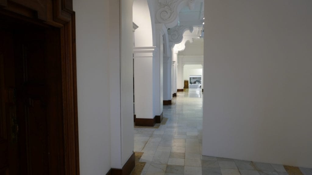 Bespoke Solray Electric Wall Panels at the Glynn Vivian Art Gallery in Swansea