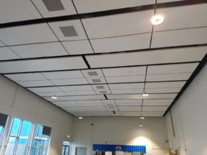 Pentrehafod School, FH Panels in Main Hall