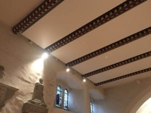 Solray Electric Radiant Panels installed at St Martin of Tours Church in Epsom