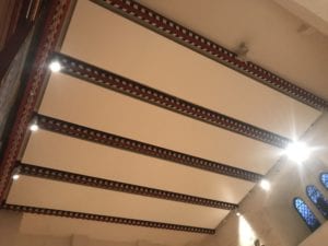 Solray Electric Radiant Panels installed at St Martin of Tours Church in Epsom